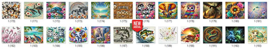 Sublimation prints package / Ready to press 16pc (8)
