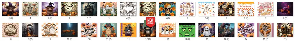 Sublimation prints package / Ready to press 30pc (43)