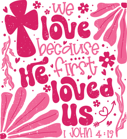Iron On DTF Transfers For T-Shirt Clothes about 22cm 10 to choice from Valentines