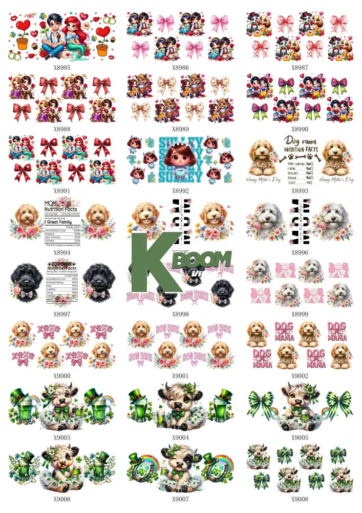 Wholesale UV DTF catalogue 3