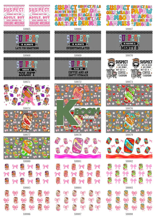 Wholesale UV DTF catalogue 3