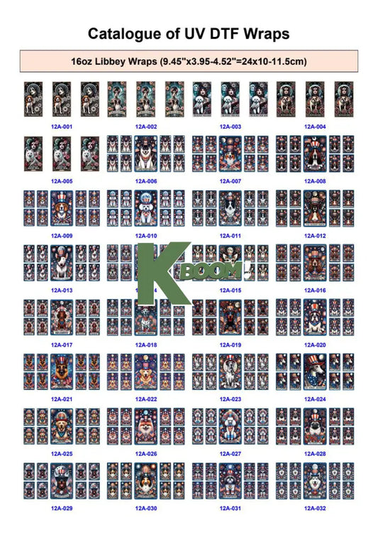 Wholesale UV DTF catalogue 7